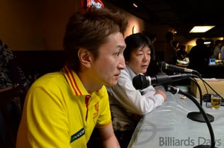 JPBA虻川プロ（手前）＆藤原プロ