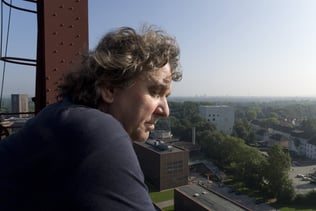 Blick vom Fördergerüst der Zeche Zollverein