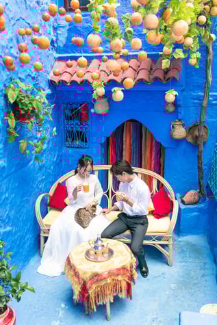 前撮りモロッコの青い街シャウエン　海外ロケーションフォト　実加のブログ