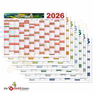 Wandplaner A1 (841 x 594 mm) - individuell bedrucken