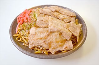 豚バラ焼そば