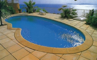 piscinas poliester forma riñon