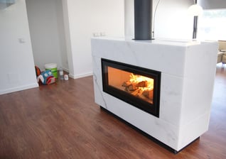 Cheminée encastrée