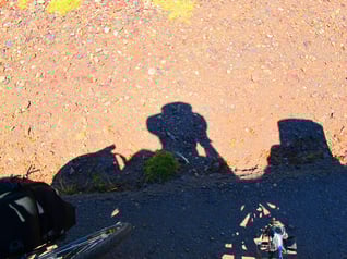 der Schatten - mein ständiger Begleiter