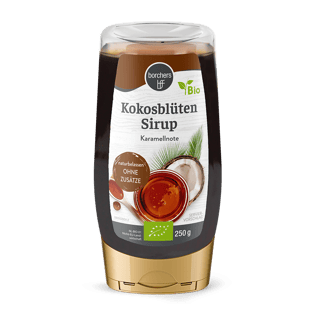 borchers Kokosblüten Sirup bio 250 g Dosierflasche