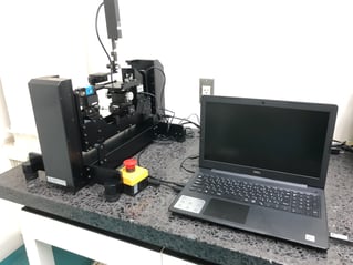 接触角計装置セットアップ画像