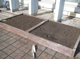 表面をきれいにならす