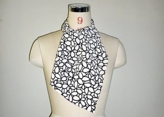 ショール巻き方③