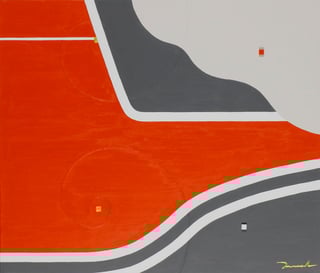 ARABIAN NIGHTS 6  530mm×455mm  F10   Acrylic, wood   2018