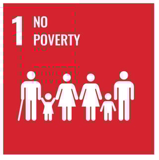 SDGsの目標、貧困をなくそう、学習塾スタディラボルーツの取り組み