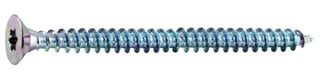 Spanplattenschraube mit Senkkopf, verzinkt, Torx, ohne Schaft, mit Vollgewinde