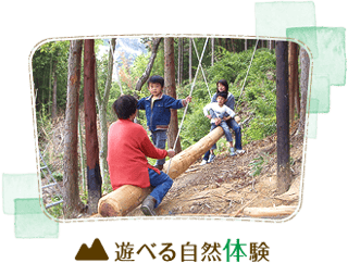 遊べる自然体験
