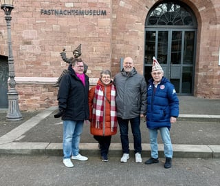 Von links: Friedel Hofmann, Ulrike Stumpf, Michael Bonewitz und Wolfgang Klee setzen sich für einen Herbert Bonewitz Platz ein.