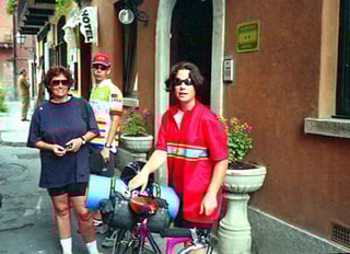 im Grandhotel von Menaggio kamen wir unter