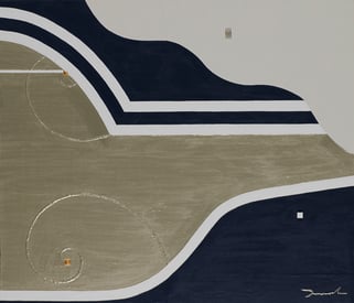 ARABIAN NIGHTS 5  530mm×455mm  F10   Acrylic, wood   2018