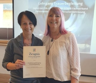 Meine Lehrgangsleitung Christa Kühleitner