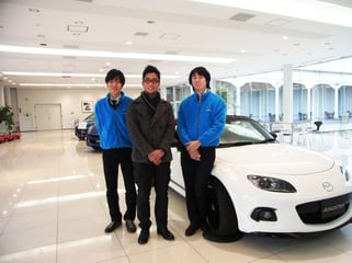 スタッフの皆さんと管理人