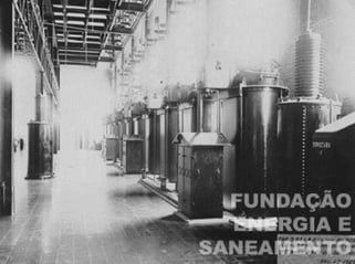 Subestação Pirituba, mostrando instalações.