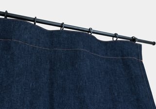 デニムのフラットスタイル