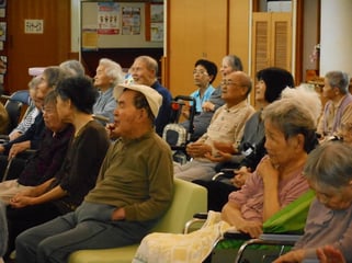 ご利用者皆さん、楽しく過ごされました