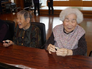 「こりゃーおいしいわぁ！」　素敵な笑顔（＾＾）です