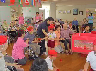 「はい、どうぞ！」たくさん入りました♪