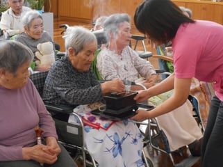 彼岸法話会の様子①