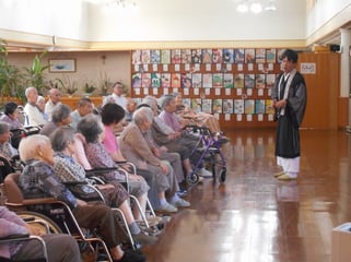 彼岸法話会の様子②