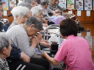 彼岸法話会の様子1