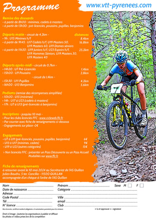 Carach Bike 2024 programme