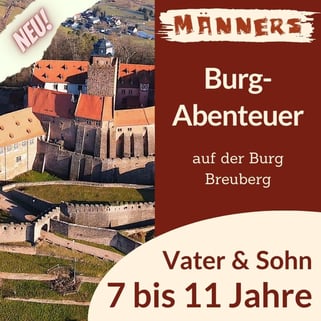 Dicke Mauern, Wehrtürme, Burggraben, Lagerfeuerplatz: Hier erlebt ihr das Abenteuer Mittelalter hautnah