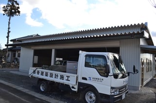 農機具用車庫（重量鉄骨）
