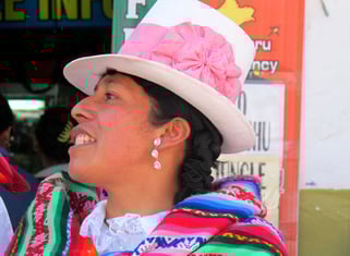 sie ist besonders gut drauf