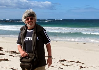 die Seal Bay kommt man ganz nahe an die riesen Seelöwen heran 