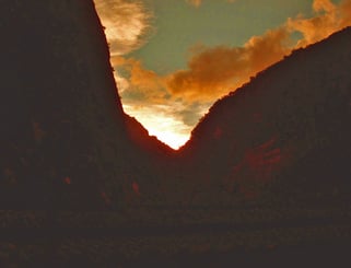 von Minute zu Minute wurde die Sonne stärker