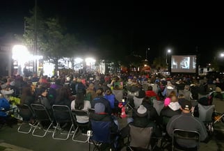 Movie night, Richmond Nelson