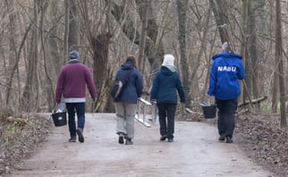 f+r den Naturschutz unterwegs im Glemstal, 2023, Foto T.G.