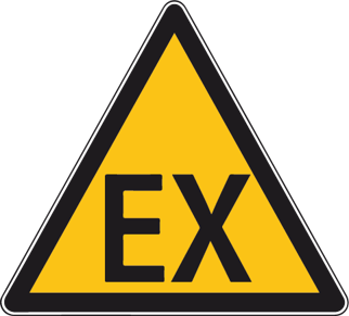 pictogramme atex pour zones explosives