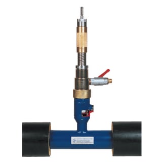 Druckluftmotore, Antriebe, Anbohrmotore, Anbohrmaschinen, Bohrmaschinen, Anbohrgeräte, Anbohrständer, Perfekt 3, Gasleitungen anbohren, Wasserleitungen anbohren, Fräser, Zentrierbohrer, Lochfräser, Sägekranzfräser