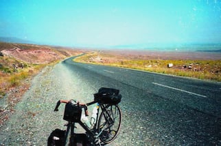 10 km lange Auffahrt zum Mt. Ararat