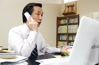 １.まずはお電話を＜入管ビザ申請代行の流れ｜新潟＞