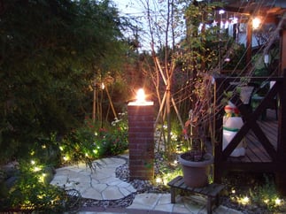 クリスマスイルミネーション 取付施工事例 横浜市 K様邸 横浜スイートクリスマスカンパニー