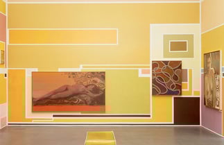 2003 "Interieur No. 206" in "Ziemlich schöne Malereien", Kunstmuseum Luzern