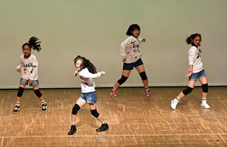 02.Trump|講師美帆の三郷のサークルの4人組。カッコよく踊ってくれました!