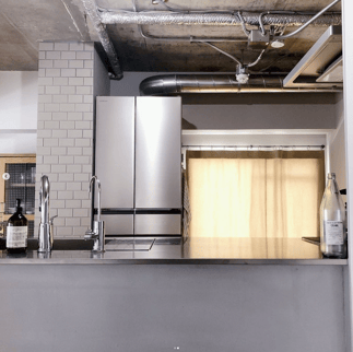 防炎の帆布フラットカーテン