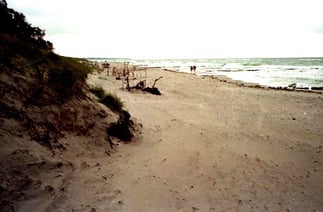 ganz allein auf weiter Flur