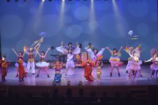 人魚姫と海の仲間のダンスと生演奏のコラボ！