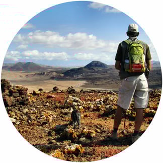 Wanderführer von TimeforNature Fuerteventura am Vulkan 