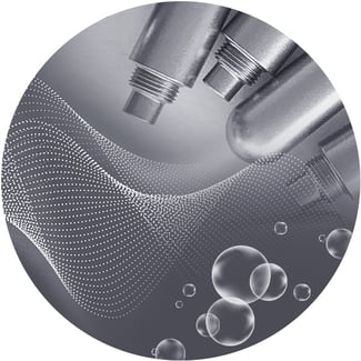 Teilereinigung und Ultraschallstrahlen