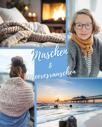 Maschen und Meeresrauschen vom 13. - 15. März 2026 auf Usedom - jetzt anmelden.